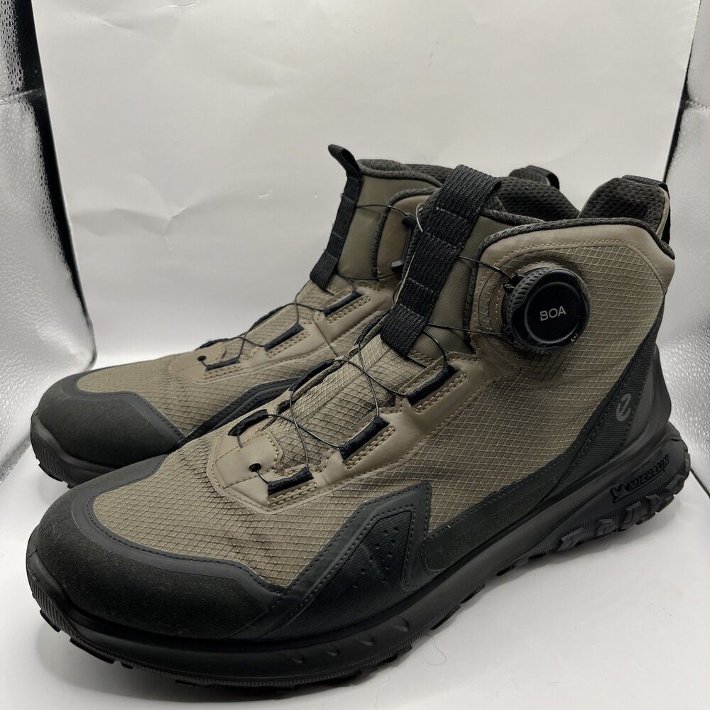 ECCO ULT-TRN BOA Waterproof Hiking Boots Men 10-10.5 EU 44 Michelin 824344